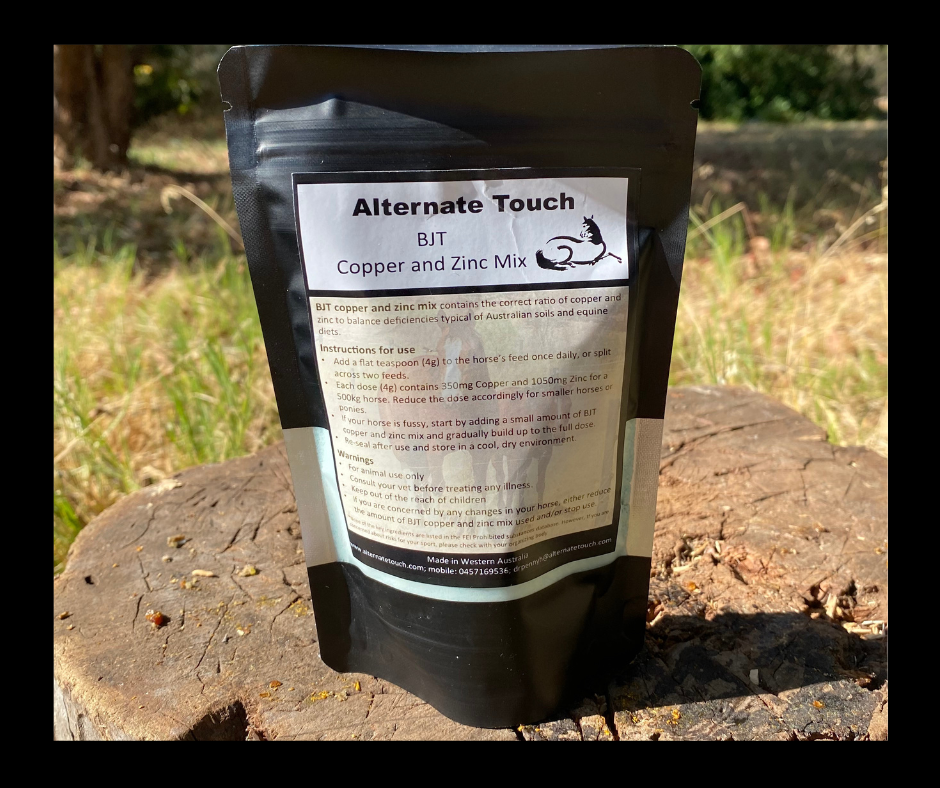 BJT copper and zinc mix